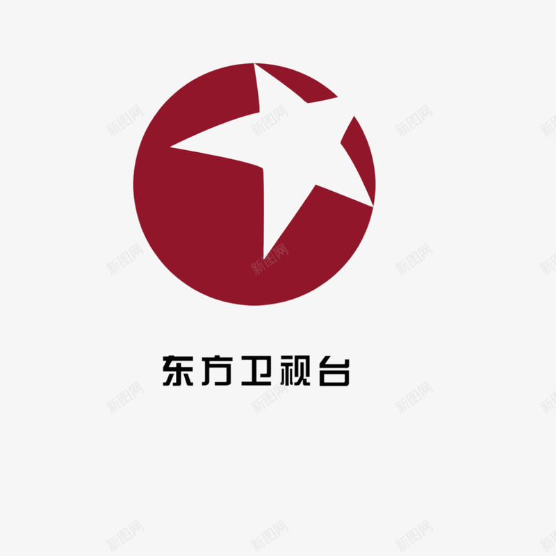东方电视台图标png_新图网 https://ixintu.com 东方电视台 图标矢量图 圆形 电视台台标 电视台图标 红色