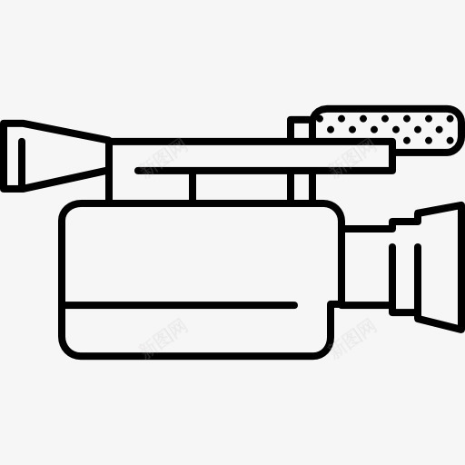 VDEOCMera图标png_新图网 https://ixintu.com 录音 技术 拍摄 电影 视频播放器