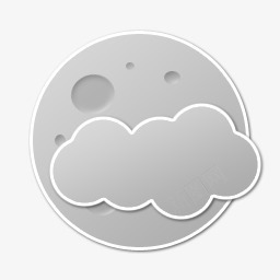 云朵球形图标图标
