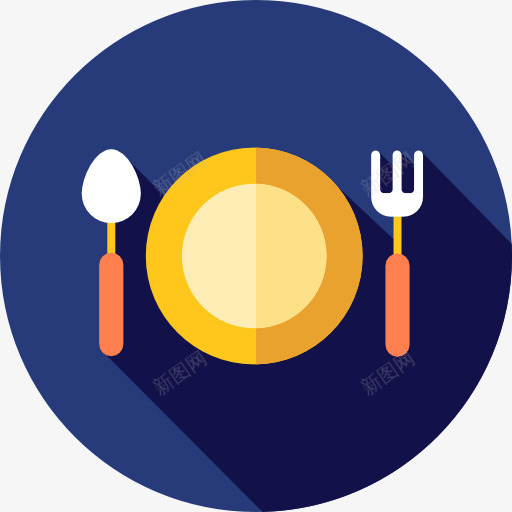 餐厅图标png_新图网 https://ixintu.com 刀 叉 器皿 工具 盘 菜 食品和餐厅 餐具 餐厅