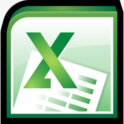 微软Excel电子表格软件微软办公室办公室2010图标高清图片