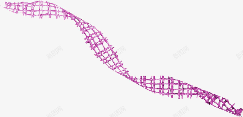 紫色螺旋网状绳子png免抠素材_新图网 https://ixintu.com 紫色绳子 绳子 网状绳子 螺旋网状绳子