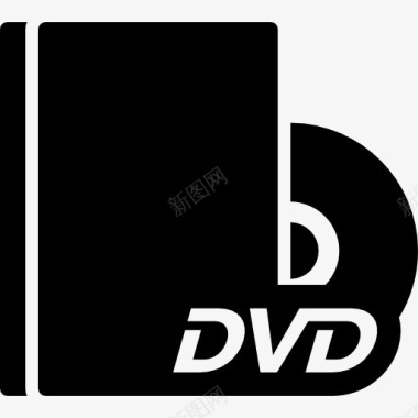 DVD盒图标图标