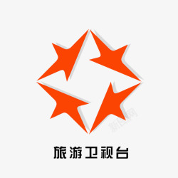 旅游卫视矢量旅游卫视台图标高清图片