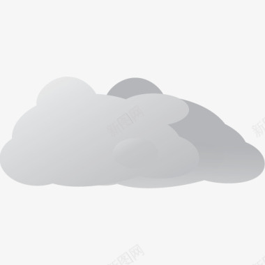 多云的天气greyweathericons图标图标