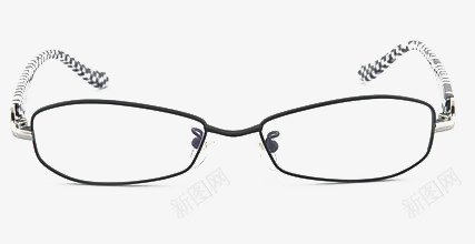 毕加索黑白纹框眼镜png免抠素材_新图网 https://ixintu.com 产品实物 毕加索 眼镜 细框 透明 黑白纹