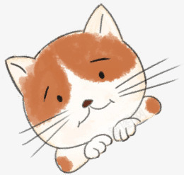 猫咪png免抠素材_新图网 https://ixintu.com 卡通猫咪 可爱的猫咪 委屈表情的猫咪 手绘猫咪