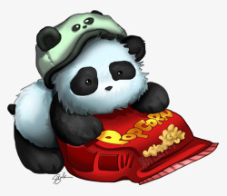 熊猫国宝中国风素材
