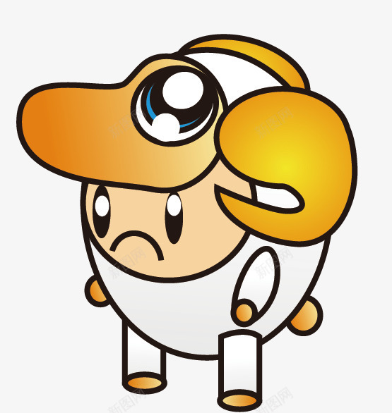 创意十二生肖png免抠素材_新图网 https://ixintu.com 儿童 动物 十二生肖 卡通 可爱 扮演 未羊 生肖 羊 设计 造型