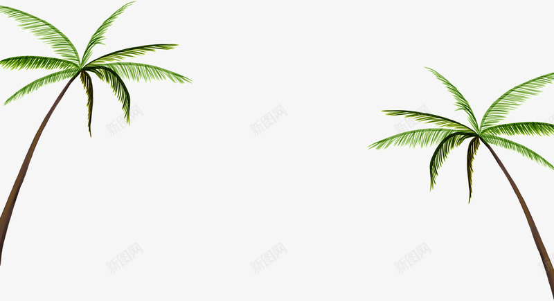 热带风情椰树png免抠素材_新图网 https://ixintu.com 椰树 热带 风情