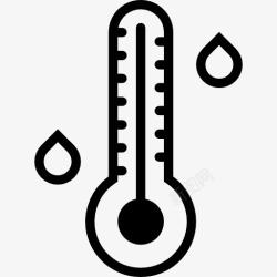 摄氏度的天气温度图标高清图片