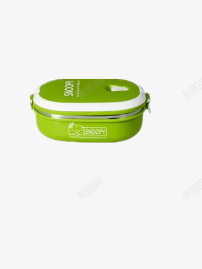 绿色史努比饭盒png免抠素材_新图网 https://ixintu.com 吃饭 塑料制品 塑胶 装饭菜 餐具 餐盒