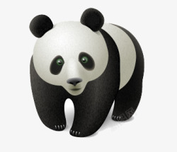 鎵嬬粯镡婄尗熊猫高清图片