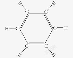 笨的分子结构式素材