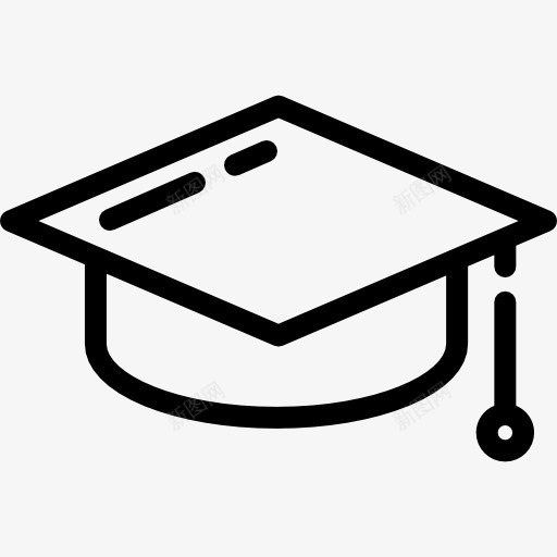 学士图标png_新图网 https://ixintu.com 学士帽 教育 研究生