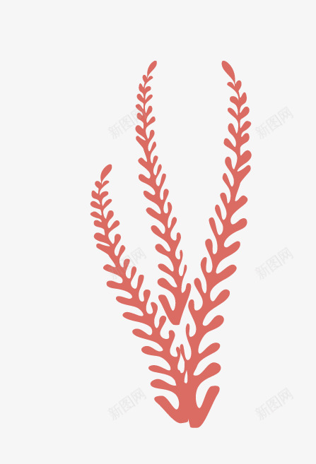 卡通水草png免抠素材_新图网 https://ixintu.com 卡通 大海 水草 水草图案