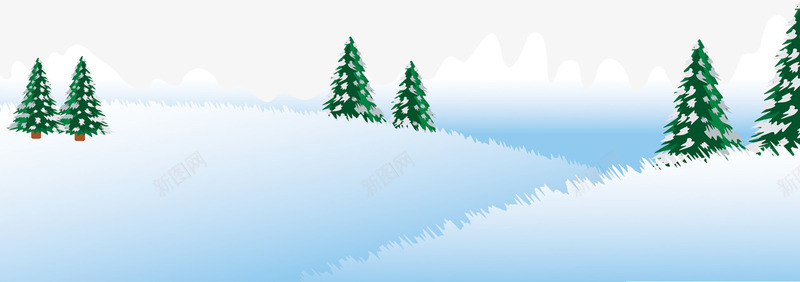 雪地圣诞树情浓圣诞png免抠素材_新图网 https://ixintu.com 圣诞 圣诞树 雪地