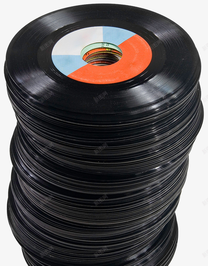 复古怀旧黑胶唱片png免抠素材_新图网 https://ixintu.com 唱片 堆叠 复古怀旧 旧式光碟 黑胶碟