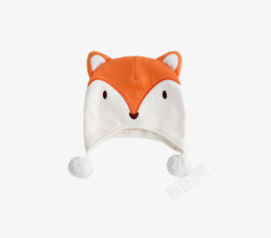 狐狸造型帽子素材