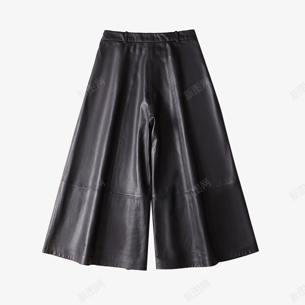黑色喇叭型皮裤png免抠素材_新图网 https://ixintu.com 喇叭型 实物图 皮裤 素材 高清 黑色