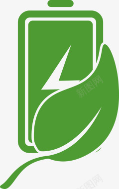 绿色节能环保图标图标