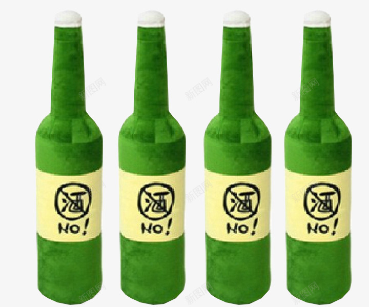 手绘酒瓶png免抠素材_新图网 https://ixintu.com NO 免费PNG图片 手绘酒瓶 禁止喝酒 绿色