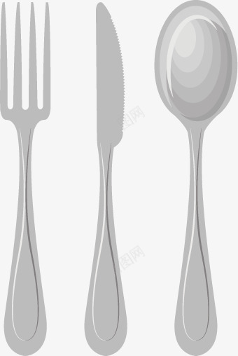 餐具png免抠素材_新图网 https://ixintu.com 刀 勺子 厨具 叉子 家用 餐具