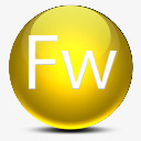 Fw球形图标图标