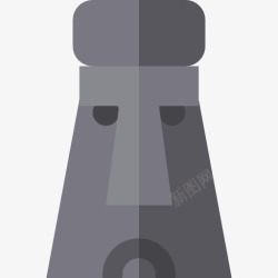 摩艾Moai图标高清图片