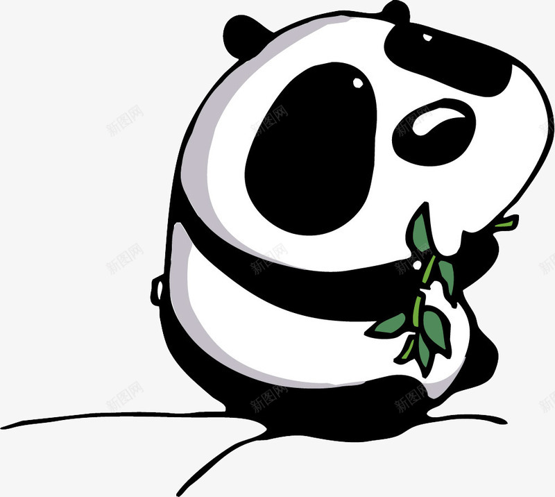 可爱国宝大熊猫png免抠素材_新图网 https://ixintu.com 保护动物 可爱大熊猫 国宝 国宝大熊猫 熊猫