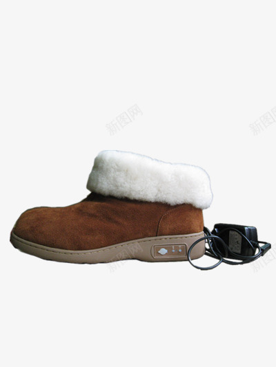 冬季棕色雪地靴png免抠素材_新图网 https://ixintu.com 保暖 装饰 雪地靴