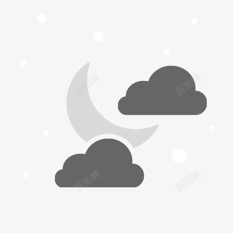 多云的Android天气扩展png免抠素材_新图网 https://ixintu.com cloudy 多云的
