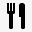 餐刀和餐叉图标png_新图网 https://ixintu.com 刀叉 餐具