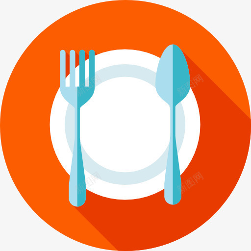 菜图标png_新图网 https://ixintu.com 刀 叉 器皿 工具 盘 菜 食品和餐厅 餐具 餐厅