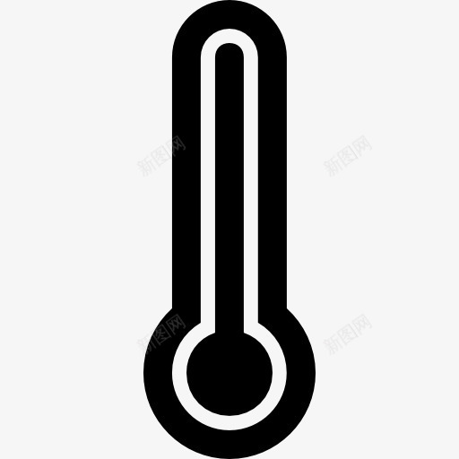 温度计工具符号图标png_新图网 https://ixintu.com 天气 山楂天气填 工具 温度 温度计 符号