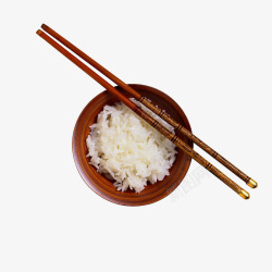 米饭碗筷素材