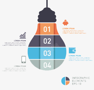 灯泡造型数据表png免抠素材_新图网 https://ixintu.com 创意数据表 灯泡 灯泡造型数据表