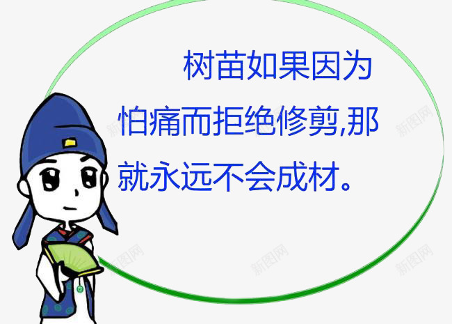 小文学士讲话png免抠素材_新图网 https://ixintu.com 励志图 励志话 学士 小文学士讲话