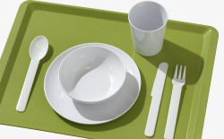 环保塑胶餐具素材