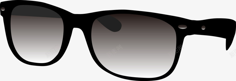 黑色卡通眼镜png免抠素材_新图网 https://ixintu.com 创意眼镜 卡通眼镜 墨镜 眼镜 眼镜矢量图 矢量眼镜 骑行眼镜