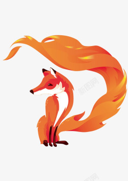 橘色狐狸素材