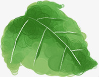 绿色水彩树叶造型清新png免抠素材_新图网 https://ixintu.com 树叶 水彩 清新 绿色 造型