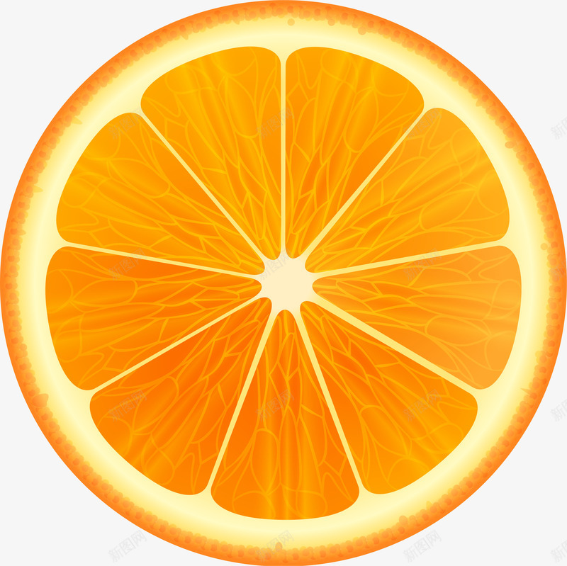 橙色美味橘子png免抠素材_新图网 https://ixintu.com 健康 免抠PNG 橘子 橙色 水果 美味 营养 装饰图案