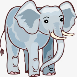 大象卡通造型素材