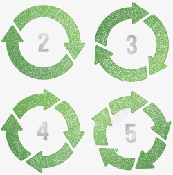 回收图章循环回收图章图标高清图片