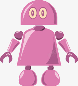 紫色机器人紫色机器人高清图片