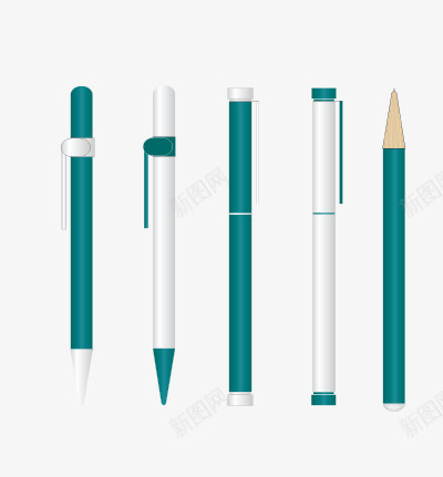 圆珠笔铅笔和钢笔png免抠素材_新图网 https://ixintu.com 圆珠笔 手绘 钢笔 铅笔