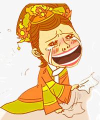 哭泣的皇后png免抠素材_新图网 https://ixintu.com 卡通形象 哭泣的皇后 皇后