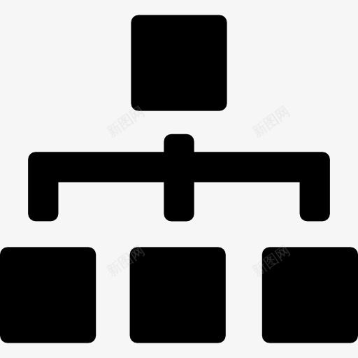 层次结构图标png_新图网 https://ixintu.com 层次结构 接口 组织 结构