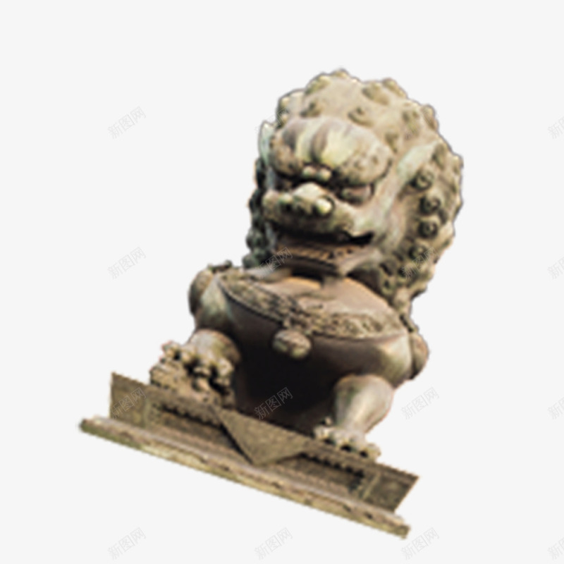 石狮子旅游文化png免抠素材_新图网 https://ixintu.com 传统 旅游 石像 石狮子 雕塑